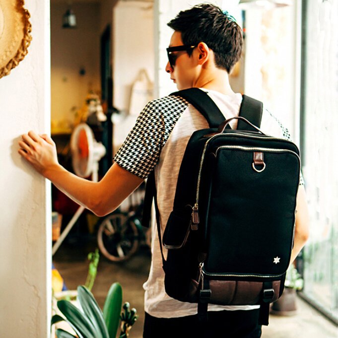 Modern Men's Backpack - Durable Laptop & Travel Daypack - Image 6